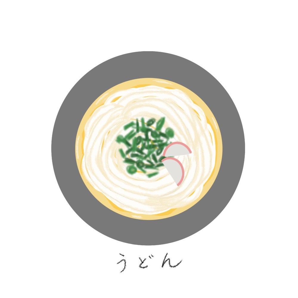 男性が2ヶ月で1キロ痩せる食事メニューうどん