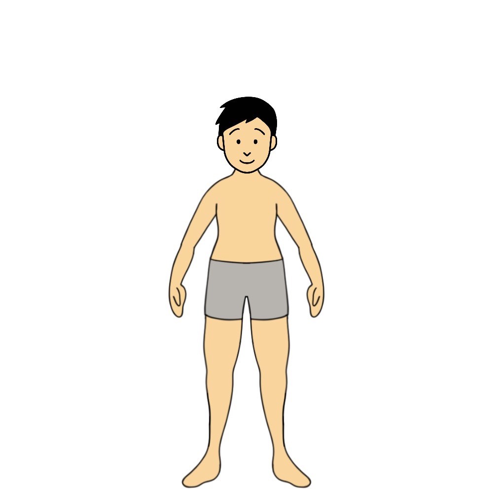 身長158cmのBMI25以上30未満の男性見た目