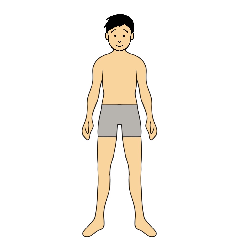 182センチ82キロの男性で体脂肪率20%以上25%未満の見た目は「隠れ肥満予備軍」
